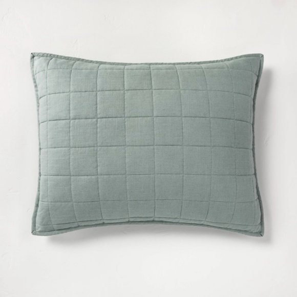 Casaluna Bedding Set Of 2 Sage Green Standard Pillow Sham Casaluna